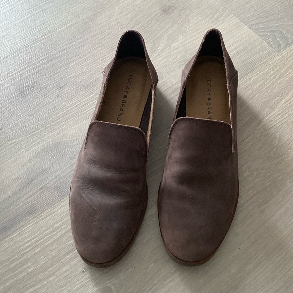 Lucky Brand Cahill — leather upper loafer that can convert to a mule
